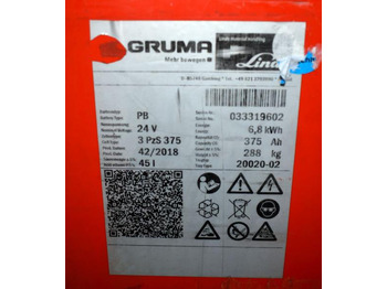 Συσσωρευτής GRUMA 24 Volt 3 PzS 375 Ah: φωτογραφία 5