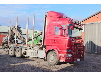 Φορτηγό ξυλείας SCANIA R 580