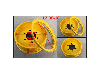 Καινούριο Ζάντα για Ελαστιχοφόρος φορτωτής Qingdao Promising Wheel Rim for China Loader: φωτογραφία 5