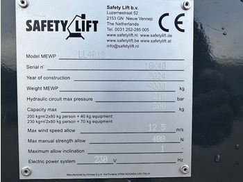 Καινούριο Καλαθοφόρο ανυψωτικό Hinowa Lightlift 40.18: φωτογραφία 3