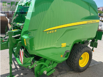 Χορτοδετική μηχανή τετράγωνες μπάλες John Deere V451R: φωτογραφία 5