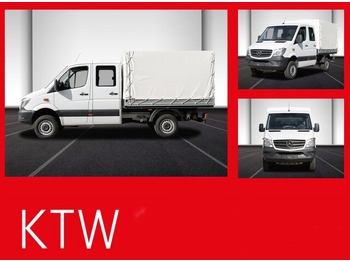 Επαγγελματικό αυτοκίνητο με μουσαμά MERCEDES-BENZ Sprinter 316