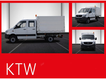 Επαγγελματικό αυτοκίνητο με μουσαμά MERCEDES-BENZ Sprinter 316