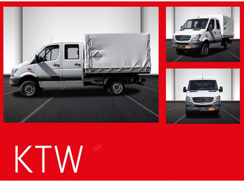 Επαγγελματικό αυτοκίνητο με μουσαμά MERCEDES-BENZ Sprinter 316