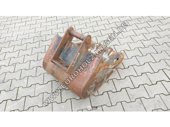 Κουβάς για εκσκαφέα Tieflöffel 600 mm passend Lehnhoff MS03 SW03 gebr: φωτογραφία 4