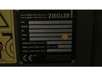 Θεριζοαλωνιστική μηχανή Ziegler ZPU 6001 Pick up 6m: φωτογραφία 4