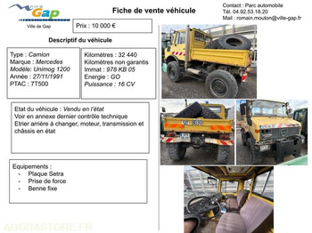 Φορτηγό UNIMOG