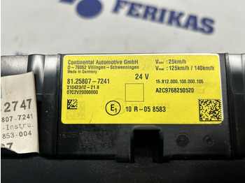 Ταμπλό αυτοκινήτου για Φορτηγό MAN LED cluster, dashboard: φωτογραφία 5 Ταμπλό αυτοκινήτου για Φορτηγό MAN LED cluster, dashboard: φωτογραφία 5