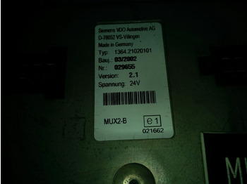 Ηλεκτρονική μονάδα ελέγχου Neoplan MUX2-B: φωτογραφία 3 Ηλεκτρονική μονάδα ελέγχου Neoplan MUX2-B: φωτογραφία 3