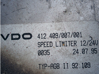 Ηλεκτρονική μονάδα ελέγχου VDO 412.409/007/001 412.405/2/1 412.412/002/001: φωτογραφία 4