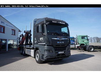 Φορτηγό ξυλείας MAN TGX (TG3) 26.510 6x4 BL TG3, Plateau Aufbau: φωτογραφία 3