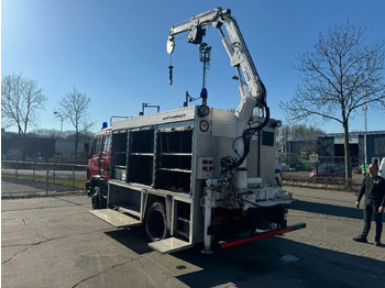 Καινούριο Φορτηγό, Φορτηγό με γερανό Mercedes-Benz 1117 4X2 FIRE TRUCK HIAB 050A ONLY 105787 KM: φωτογραφία 4