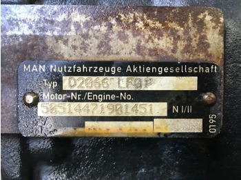 Κινητήρας και ανταλλακτικά για Φορτηγό MAN Motorblok D2066 LF01: φωτογραφία 3 Κινητήρας και ανταλλακτικά για Φορτηγό MAN Motorblok D2066 LF01: φωτογραφία 3