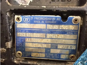 Κιβώτιο ταχυτήτων και ανταλλακτικά MAN