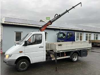 Μικρό φορτηγό με καρότσα MERCEDES-BENZ Sprinter 413 313 Pritsche Kran Palfinger PC2300: φωτογραφία 2