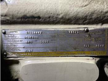 Βιομηχανική γεννήτρια Cummins VTA 28 G3 Siemens 650 kVA generatorset in 20 ft container: φωτογραφία 3 Βιομηχανική γεννήτρια Cummins VTA 28 G3 Siemens 650 kVA generatorset in 20 ft container: φωτογραφία 3