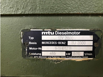 Κινητήρας MTU 12V 2000 633 PK 12V 2000 633 PK Diesel Engine: φωτογραφία 3
