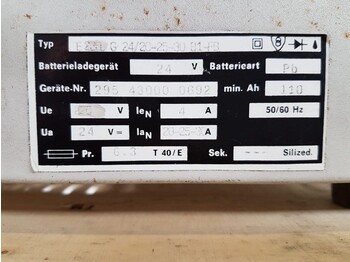 Εργαλείο/ Εξοπλισμός acculader 24 Volt Acculader 230 Volt Battery Charger: φωτογραφία 3