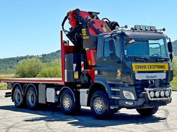 Φορτηγό με γερανό DAF CF 410 * PK 53002 - SH E/JIB PJ 125 E + FUNK*8x4: φωτογραφία 3