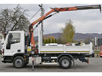 Φορτηγό με γερανό, Φορτηγό ανατρεπόμενο Iveco EUROCARGO 100E19 +PK 7001 H + FUNK * TOPZUSTAND: φωτογραφία 5
