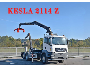 Φορτηγό φόρτωσης γάντζου MAN TGS 26.360