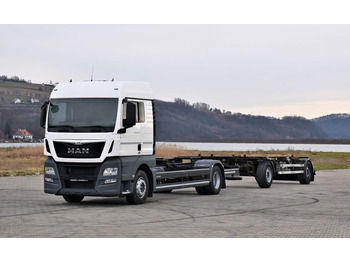 Φορτηγό σασί, Φορτηγό με γερανό MAN TGX 18.440 Fahrgestell 7,00m + Anhänger 6,90m: φωτογραφία 2