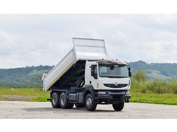 Φορτηγό ανατρεπόμενο RENAULT Kerax 410