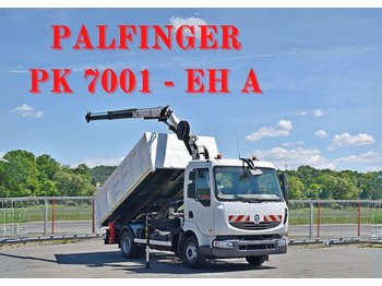 Φορτηγό με γερανό RENAULT Midlum 220