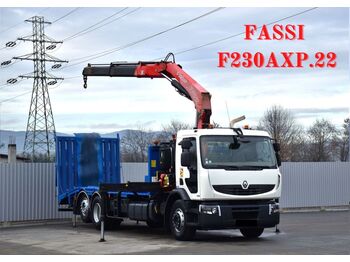 Φορτηγό με γερανό Renault PREMIUM 320 DXI* FASSI F 230AXP.22/FUNK *TOP: φωτογραφία 1