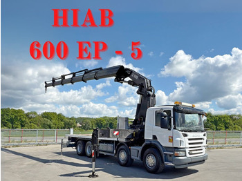 Φορτηγό με γερανό SCANIA P 420
