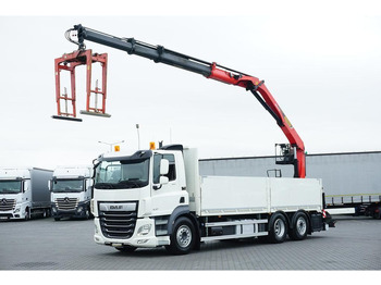 Φορτηγό με ανοιχτή καρότσα DAF CF 480