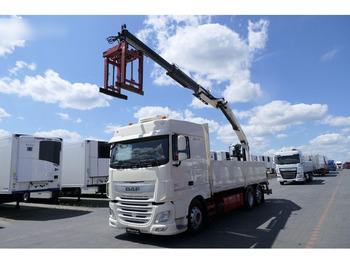 Φορτηγό με ανοιχτή καρότσα, Φορτηγό με γερανό DAF XF 460: φωτογραφία 3 Φορτηγό με ανοιχτή καρότσα, Φορτηγό με γερανό DAF XF 460: φωτογραφία 3