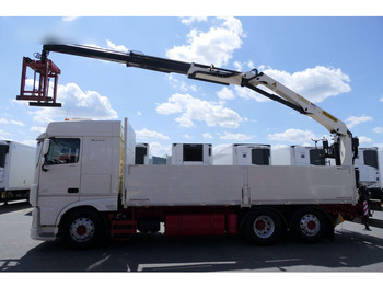 Φορτηγό με ανοιχτή καρότσα, Φορτηγό με γερανό DAF XF 460: φωτογραφία 4 Φορτηγό με ανοιχτή καρότσα, Φορτηγό με γερανό DAF XF 460: φωτογραφία 4