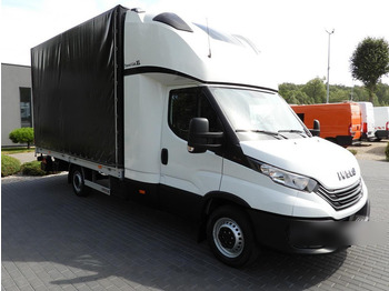 Επαγγελματικό αυτοκίνητο με μουσαμά Iveco DAILY 35S18 PLANDEKA WINDA 8 PALET TEMPOMAT KLIMATYZACJA 180KM: φωτογραφία 4