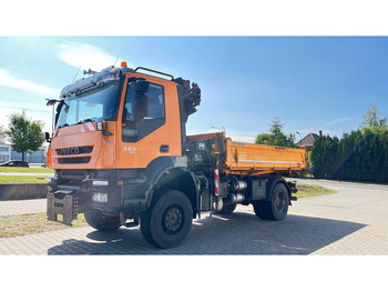 Leasing Iveco Trakker 360 EEV - 3 way tipper + crane Iveco Trakker 360 EEV - 3 way tipper + crane: φωτογραφία 2