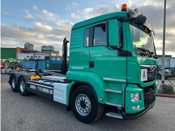 Φορτηγό με ανοιχτή καρότσα MAN