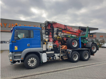 Φορτηγό ξυλείας, Φορτηγό με γερανό για τη μεταφορά ξυλείας MAN TGA 26.480 6x4 LOGLIFT DOLL WOOD TRANSPORTER: φωτογραφία 4 Φορτηγό ξυλείας, Φορτηγό με γερανό για τη μεταφορά ξυλείας MAN TGA 26.480 6x4 LOGLIFT DOLL WOOD TRANSPORTER: φωτογραφία 4