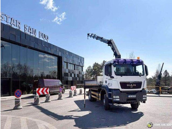 Φορτηγό με ανοιχτή καρότσα, Φορτηγό με γερανό MAN TGS 18.360 4x4 HMF 1720 K4 Crane KRAN: φωτογραφία 5 Φορτηγό με ανοιχτή καρότσα, Φορτηγό με γερανό MAN TGS 18.360 4x4 HMF 1720 K4 Crane KRAN: φωτογραφία 5