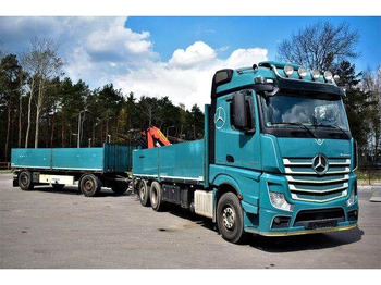 Φορτηγό με ανοιχτή καρότσα MERCEDES-BENZ Actros 2545