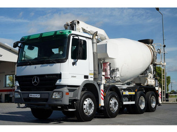 Μπετονιέρα φορτηγό Mercedes-Benz ACTROS 3241 / POMPOGRUSZKA / 8X4 / BETONIARKA + POMPA SERMAC 3Z2: φωτογραφία 3