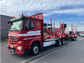 Φορτηγό ξυλείας MERCEDES-BENZ Arocs 2645