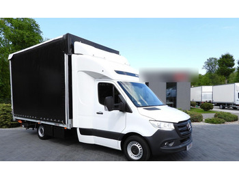 Επαγγελματικό αυτοκίνητο με μουσαμά MERCEDES-BENZ Sprinter 316