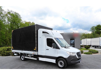 Επαγγελματικό αυτοκίνητο με μουσαμά MERCEDES-BENZ Sprinter 316