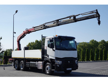 Φορτηγό με ανοιχτή καρότσα RENAULT C 380