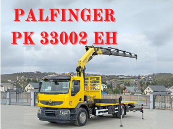 Φορτηγό με ανοιχτή καρότσα RENAULT Premium 430