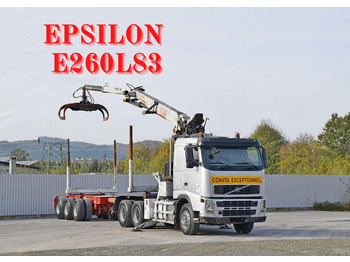 Φορτηγό ξυλείας VOLVO FH 520