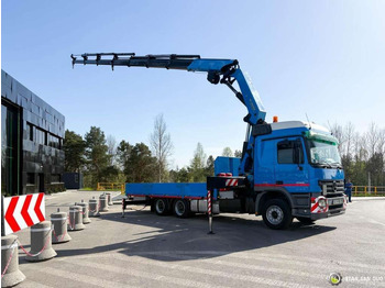 Φορτηγό με γερανό Mercedes-Benz  ACTROS 2646L 6x4 PALFINGER 36002 Euro 5 Winch: φωτογραφία 4