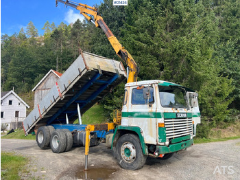 Φορτηγό με γερανό SCANIA LB