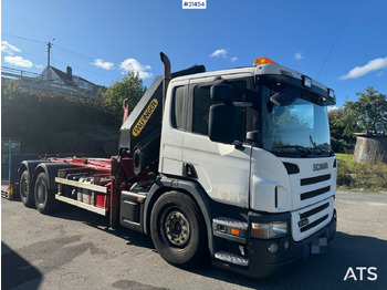 Φορτηγό με γερανό SCANIA P 340