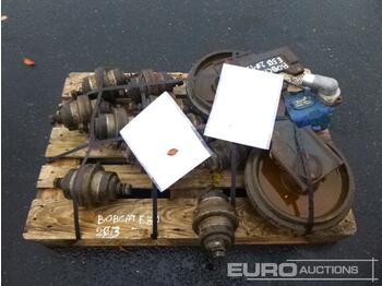Ανταλλακτικό για Εκσκαφέας Undercarriage Parts, Idler, Top Rolls to suit Bobcat E50: φωτογραφία 1